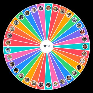 Random Shounen Anime Wheel
