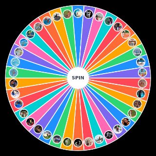 Random Esportes olímpicos Wheel