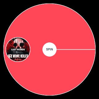 Every Ice Nine Kills Song Wheel