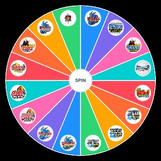 the Beyblade seasons/series Wheel