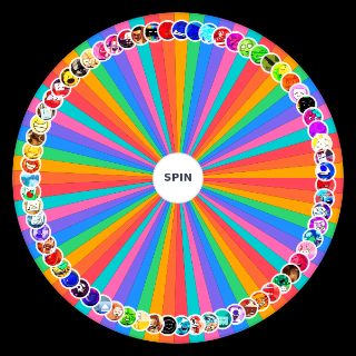Random Animatic Battle Characters (New Icons Inspired by Polypawns) Wheel