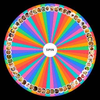 Random super original de comida brasileira Wheel