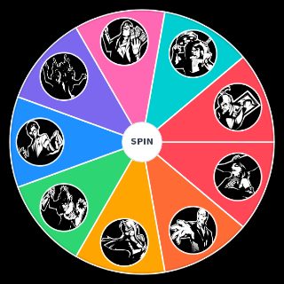 Random Persona 5 Royal Palaces Wheel