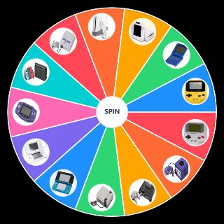 Random Nintendo Consoles Wheel