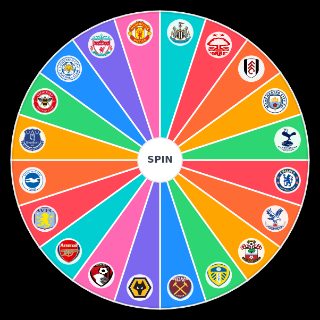 Spin the Wheel: อันดับทีมฟุตบอล พรีเมียร์ลีคในปัจจุบัน
