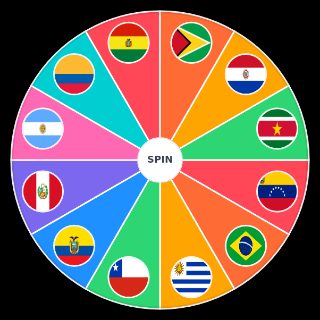 Pick a Random South American Countries