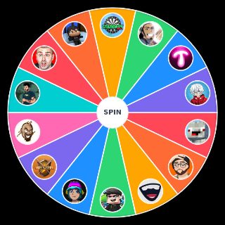 Spin the Wheel: youtuber insel
