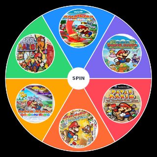 Choose a Random Paper Mario Games