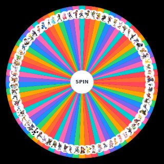 Random Hot Super Smash Bros. Characters Wheel