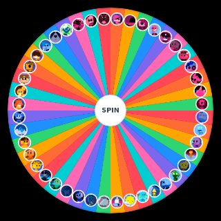 Random The Pink Corruption charactеrs Wheel