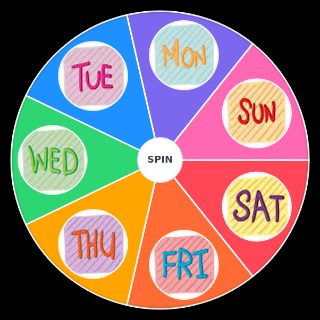 Choose a Random The Weekdays