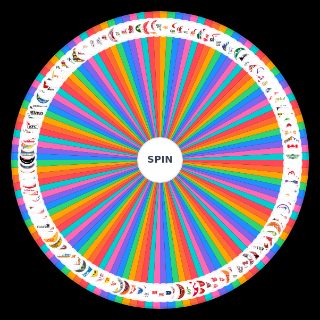 Random THE Ultimate Fast Food/Fast Casual Wheel