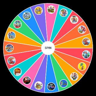 Mainline Mario Games Wheel
