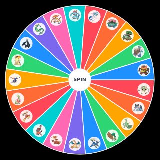 Random Starter Final Forms Wheel
