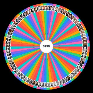Spin the Wheel: All US Presidents + Main Candidates