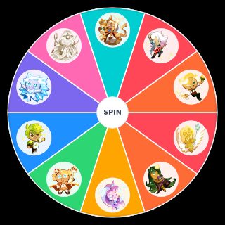 Spin the Wheel: Cookie run Kingdom: Healer cookie