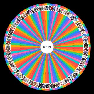Random 100 Anime Openings Wheel