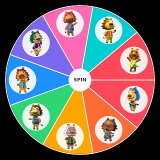Animal Crossing Lions Wheel