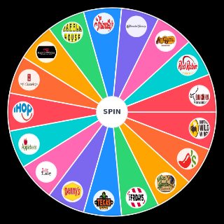Spin the Wheel: Sit Down Restaurants