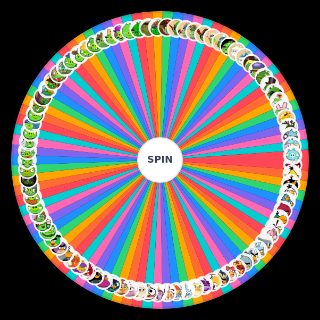 Random Angry Birds (ALL BIRDS & PIGS) Wheel