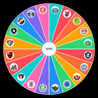 Spin the Wheel: Classificação brasileirão