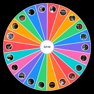 Money heist character Wheel