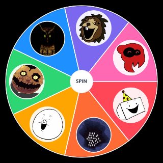 One night at Flumpty's 1 and 2 characters Random Picker