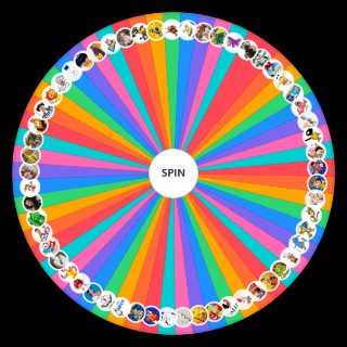 Random Mascotes que eu desceria na porrada Wheel