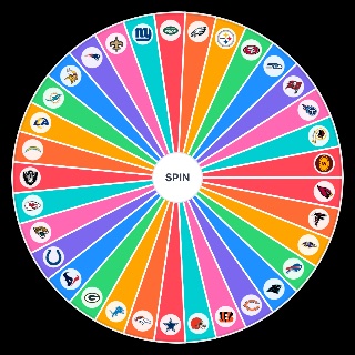 Random NFL TEAMS Wheel