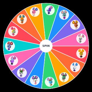 Spin the Wheel: Animal Crossing villagers: mouse