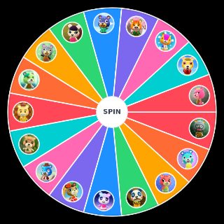 Random Animal Crossing: NH Bear Cubs (Posters) Wheel
