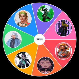 Valorant Waifus Wheel