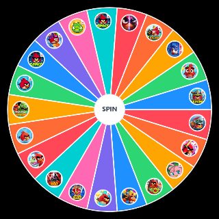Spin the Wheel: Angry Birds Games
