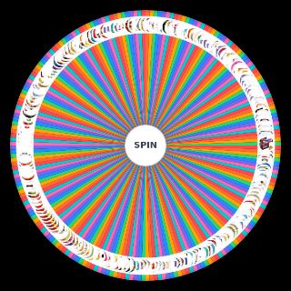 Spin the Wheel: Süßigkeiten und Snacks