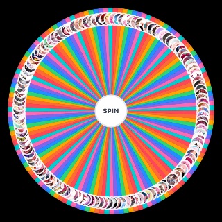 Random Pink Haired Characters Wheel