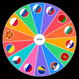 Random Slavic Countries Wheel
