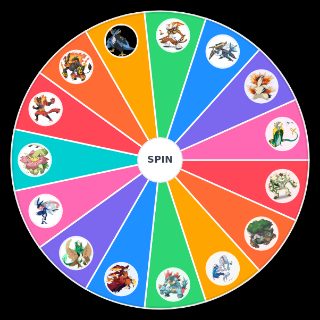Spin the Wheel: Mega evolution Concept art
