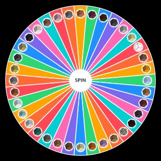Minecraft Building Blocks Wheel