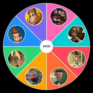 Jimmy Neutron Characters Random Picker