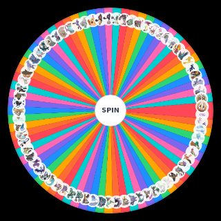 Random pokémon type spectre Wheel