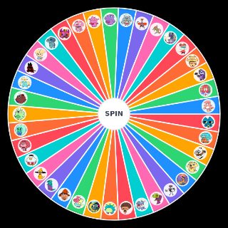 Spin the Wheel: Mao Mao: Heroes of Pure Heart characters