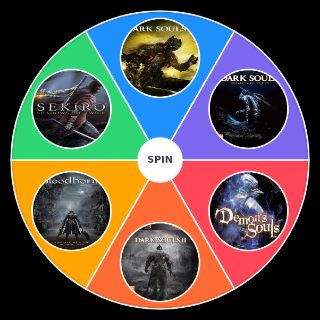 Random Juegos de la Saga Souls Wheel