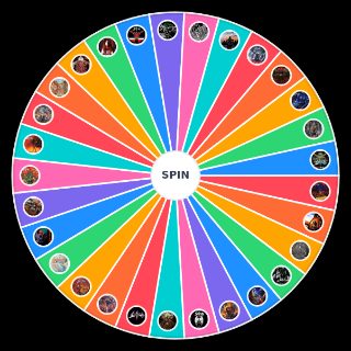 Random Sodom Albums and Releases Wheel