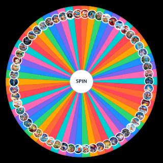 Disney animation studios movies (no Pixar) Wheel