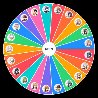 Spin the Wheel: Olympia Soiree characters