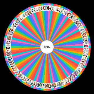 Random Shin chan characters Wheel