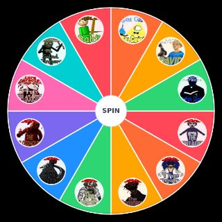 Devil's Dawn Characters Wheel