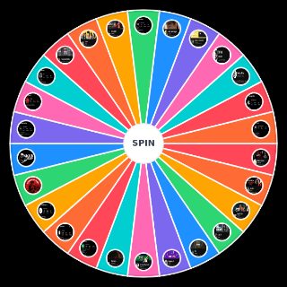 rap sayfaları/youtuberları Wheel