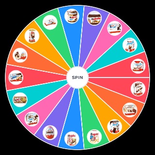 Random Kinder Schokolade Wheel