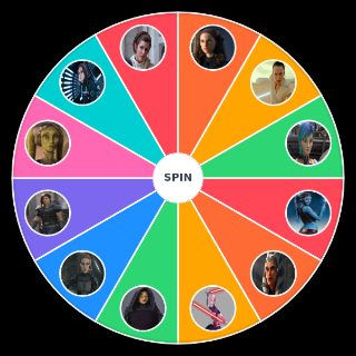 Random Women of Star Wars Wheel